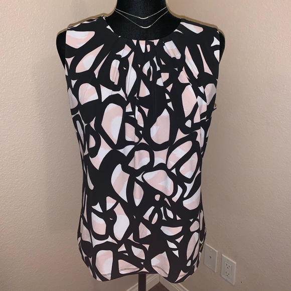 Calvin Klein Tops - Calvin Klein Pleated Blouse - Sz M